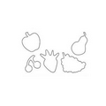 Fruit Shapes Stencil